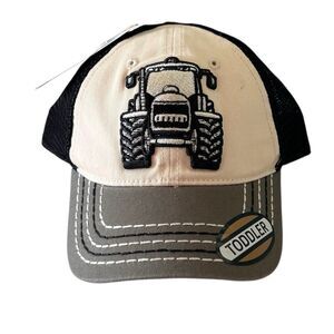 LP70988 - John Deere Tractors Toddler Boy Snapback Baseball Cap Hat NWT